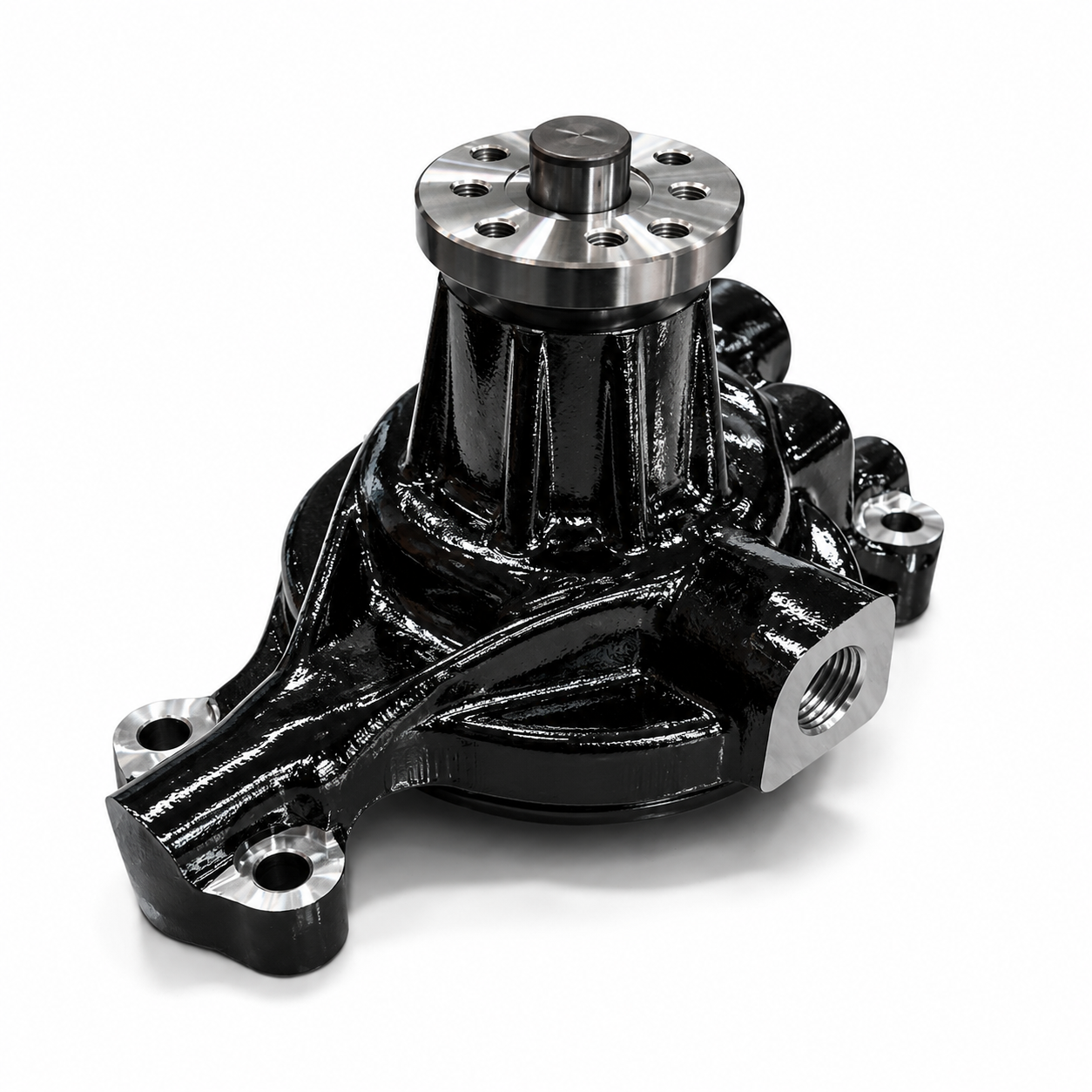 Black Performance Small Block Chevy Crate Water Pump