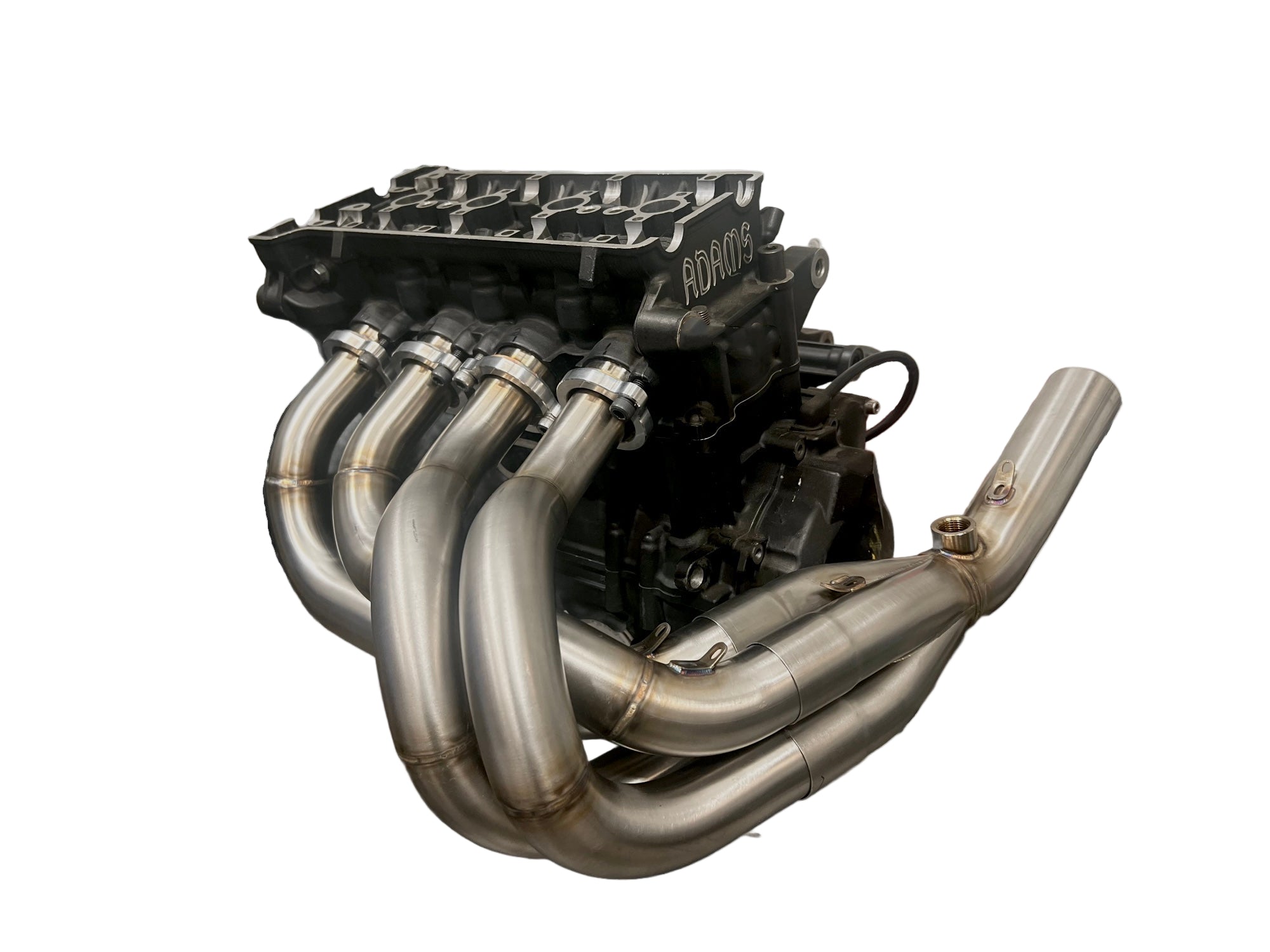 Adams Performance Custom Micro R6 Headers and Collector image 0