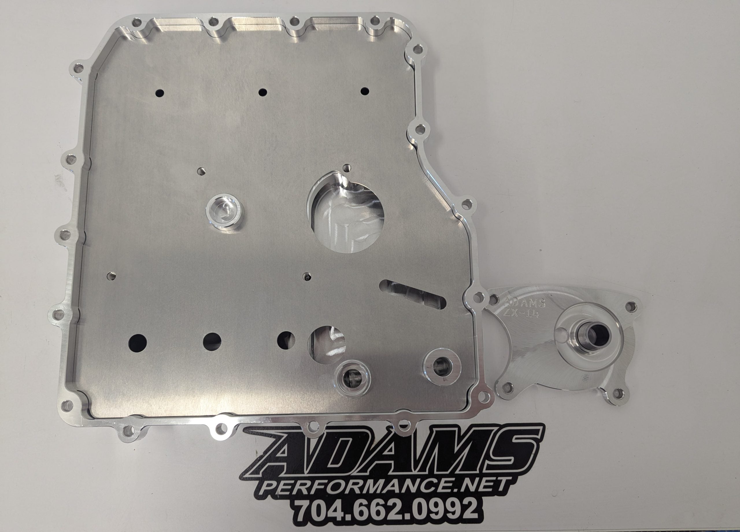 Kawasaki ZX-14 Billet Low Profile 1.5" Oil Pan image 0